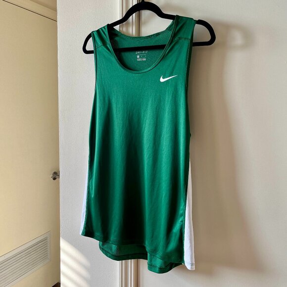 Nike Dri-FIT Running Tank – Men’s Size Large (Green) - Picture 2 of 5